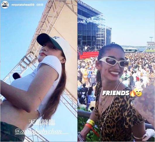 NAMIMONOGATARI参加の須田アンナ&YURINO(元E-girls)