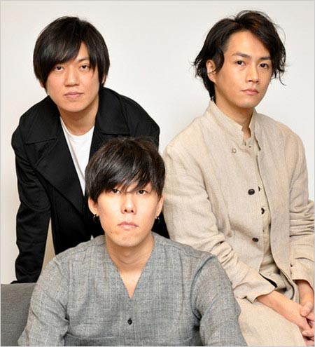 RADWIMPS野田洋次郎・桑原彰・武田祐介