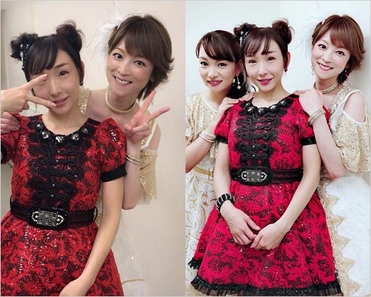 ひなフェス2018の加護亜依&吉澤ひとみ&保田圭