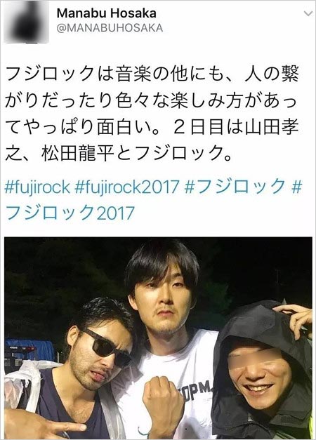 山田孝之と松田龍平がフジロック参加