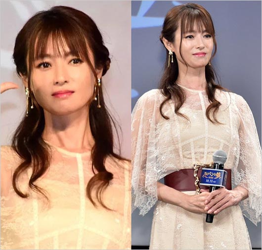 深田恭子の現在激ヤセ姿の画像