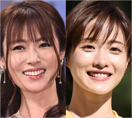 深田恭子と石原さとみ