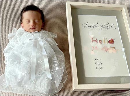 板野友美の長女の顔画像