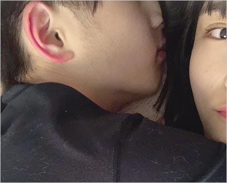 矢作萌夏と同級生の元彼氏ベッド写真