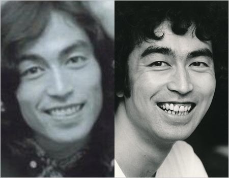 志村けんの昔、若い頃の顔画像
