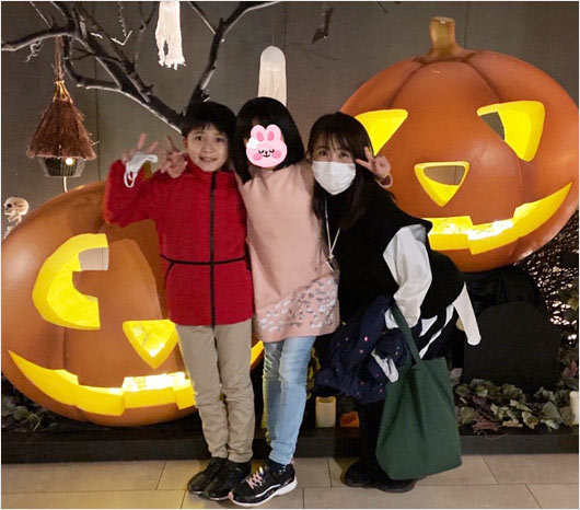 小林麻耶と勸玄くん&麗禾ちゃん