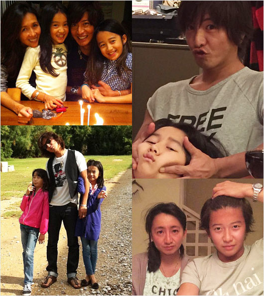 キムタク家族写真、工藤静香・Cocomi&Kokiとの画像