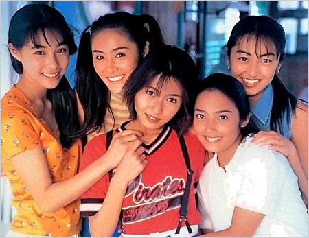 実写映画『ときめきメモリアル』出演当時の榎本加奈子・吹石一恵・矢田亜希子・中山エミリ・山口紗弥加