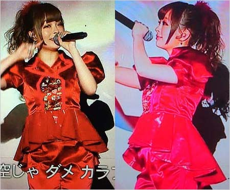 きゃりーぱみゅぱみゅ妊娠疑惑FNS歌謡祭2017の画像