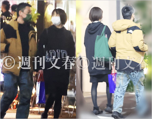 週刊文春の小林麻耶と旦那・國光吟の同居再開、復縁後の2ショット画像