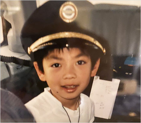 サーヤの彼氏TAPPEIが子供の頃の画像