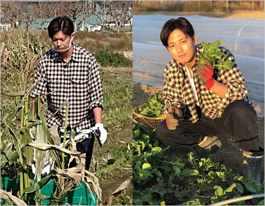 工藤阿須加が農業をする画像