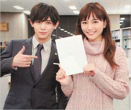 山田涼介と川口春奈がカインとアベル共演時の画像