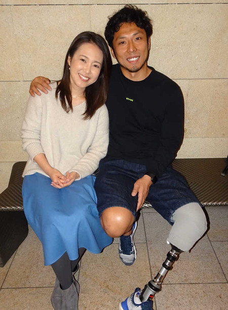 TBS高畑百合子アナと夫のパラアスリート堀江航