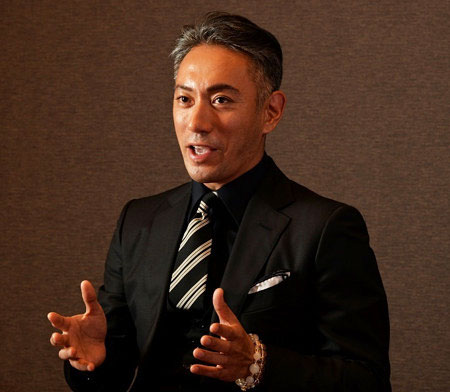 子育て論を語る市川海老蔵