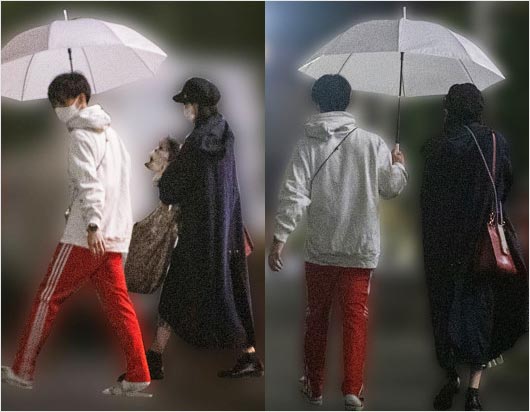 文春オンライン撮影の矢島舞美と彼氏・味方良介の熱愛画像