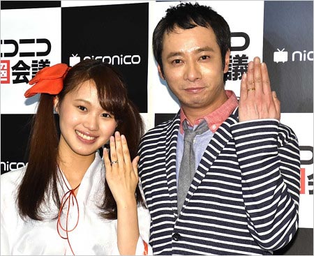 いしだ壱成と24歳年下の奥さん飯村貴子