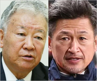 セルジオ越後と三浦知良選手