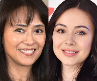 ゴクミと長女エレナ・アレジ・後藤