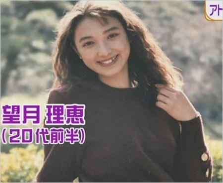 望月理恵アナが芸能界デビュー前の画像