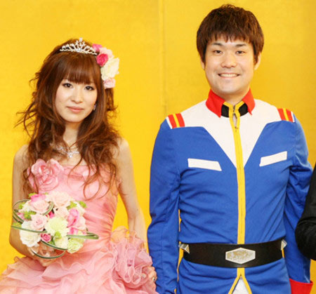 若井おさむと元妻の結婚式画像