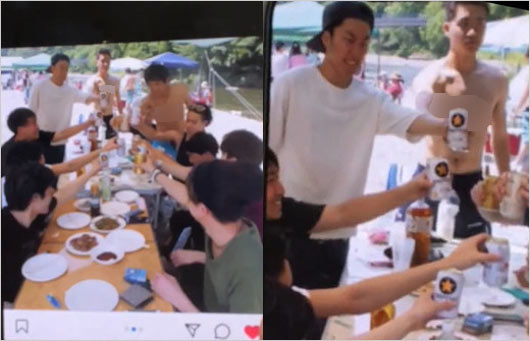 コムドットの未成年飲酒流出画像