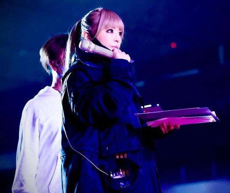 浜崎あゆみカウントダウンライブ前の画像