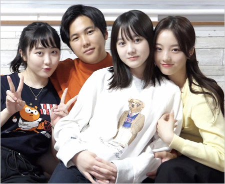 本田家の4人きょうだい(本田望結・本田太一・本田紗来・本田真凜