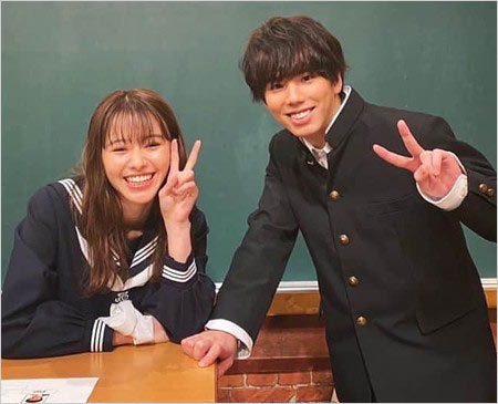 マイファスHiroと山本舞香がしくじり先生で共演時のインスタグラム画像