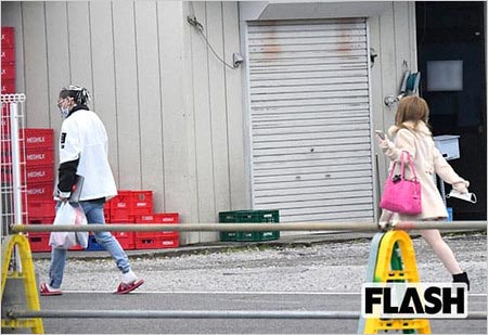 FLASHの田中聖と彼女?ホテル密会画像