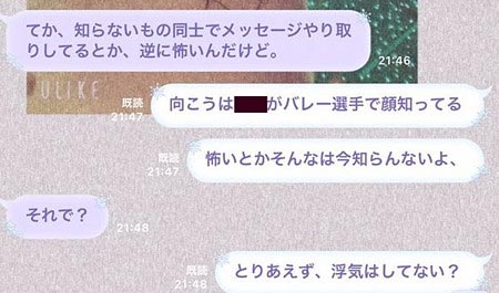 週刊文春の越川優と彼女の流出LINE画像