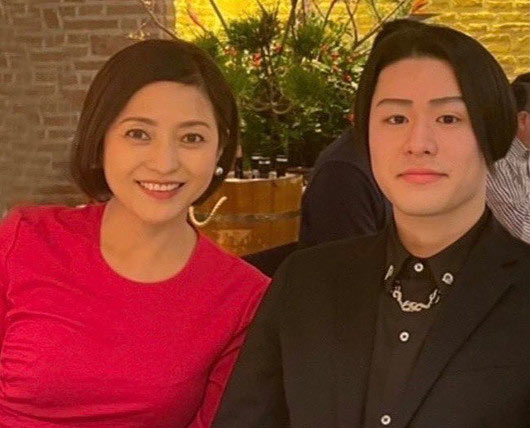 三田寛子と三男・中村歌之助