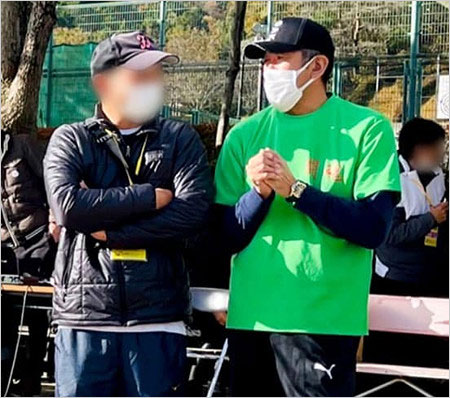 門倉健が始球式登場の少年野球大会での写真