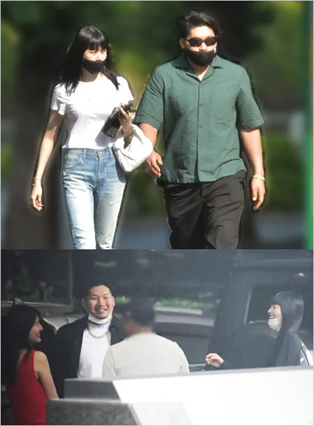 稲垣啓太選手と結婚したモデル新井貴子の2ショット画像