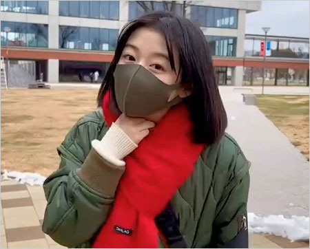 森七菜がマスク姿の画像