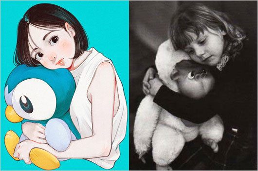 古塔つみのポケモン・ポッチャマ画像とトレパク疑惑写真の検証画像