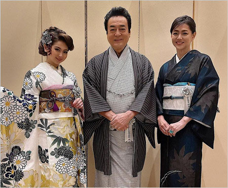 ゆきぽよ・高橋英樹・前田典子『Universal Kimono Award 2021』審査員画像