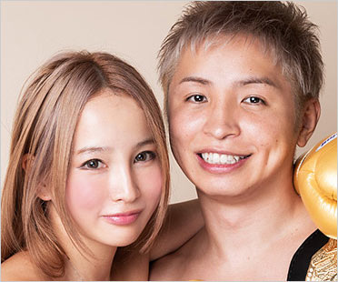 久保優太選手と妻サラ