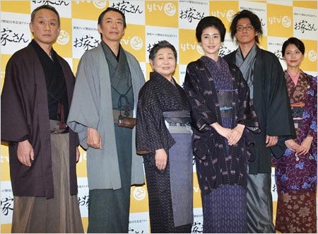 小栗旬&西村まさ彦共演ドラマ『お家さん』出演者の画像