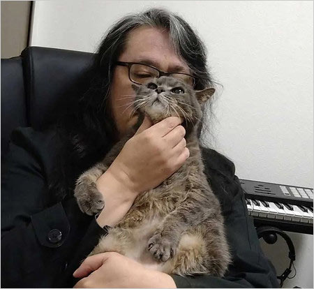 佐村河内守と愛猫