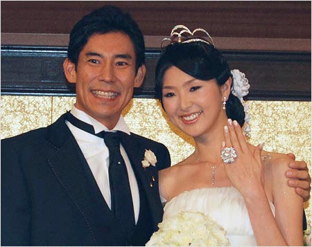 高嶋政伸と元妻・美元