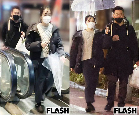 フラッシュの森田望智＆片山慎三監督熱愛デート画像