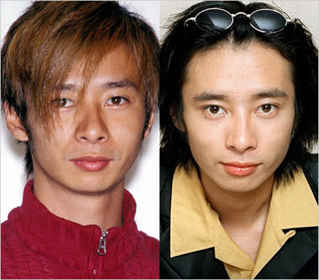 いしだ壱成が若い頃、フェミ男時代の画像