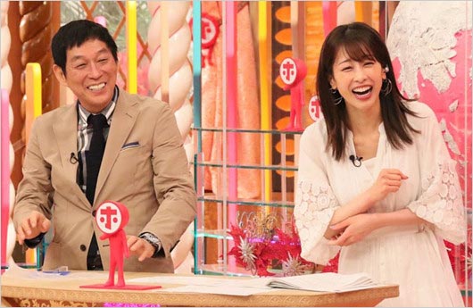 ホンマでっか!?TV共演の明石家さんま&加藤綾子アナ