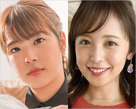 久代萌美アナ&久慈暁子アナ