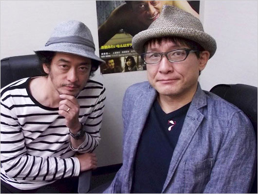 木下ほうかと榊英雄の2ショット画像