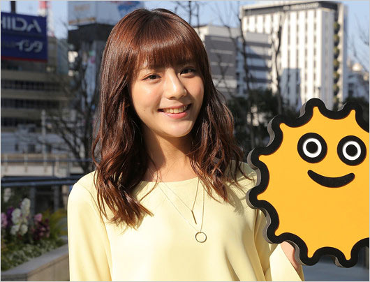 貴島明日香『ZIP!』7代目お天気キャスター就任時の画像