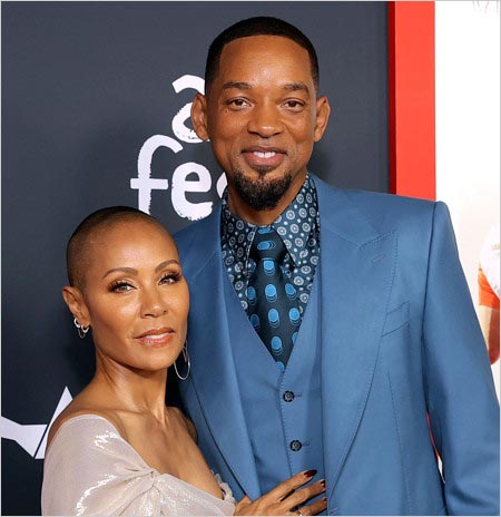 ウィル・スミスと脱毛症の妻ジェイダ・ピンケット・スミス