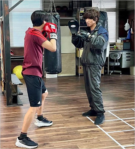 木村拓哉と高橋海人『未来への10カウント』共演インスタグラム画像