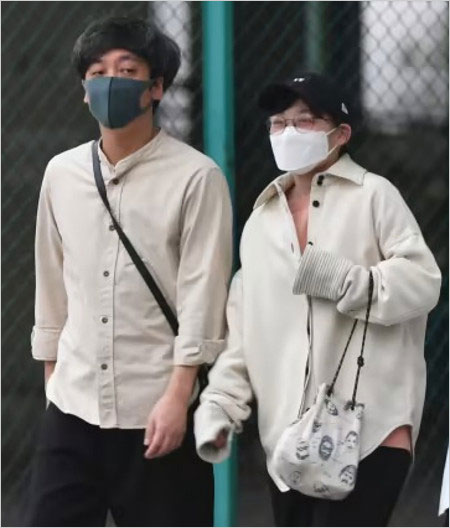 伊藤沙莉と恋人・蓬莱竜太のフライデーデート画像
